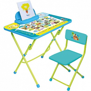 Набор детской мебели Пушистая азбука (Ника, КУ2/ПАsim)